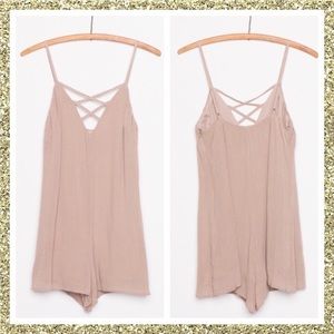 🌞✨Fun Summer Tan Romper